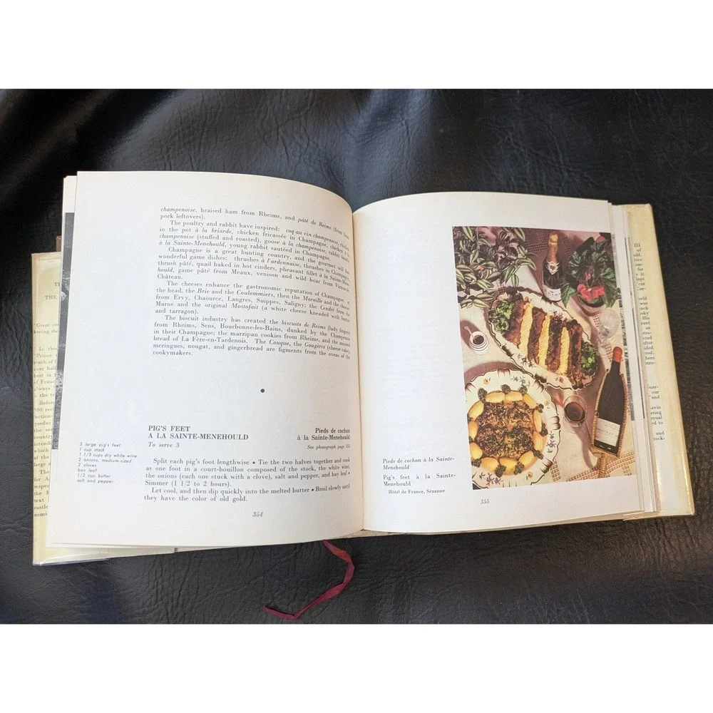 Traditional Recipes of the Provinces of France Curnonsky French Cookbook Vintage